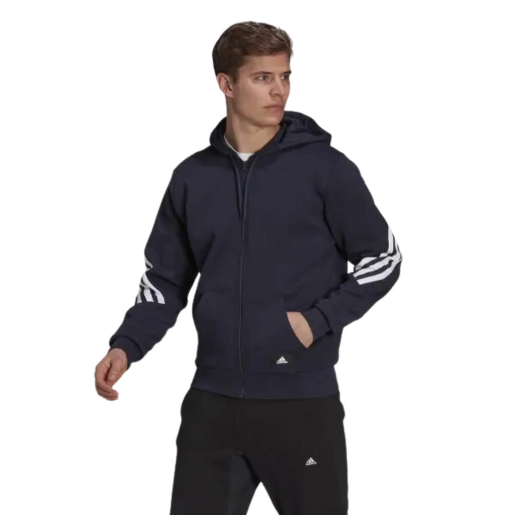 Adidas Men's Sportswear Future Icons 3-Stripes Hoodie -Sweat Zone DZ