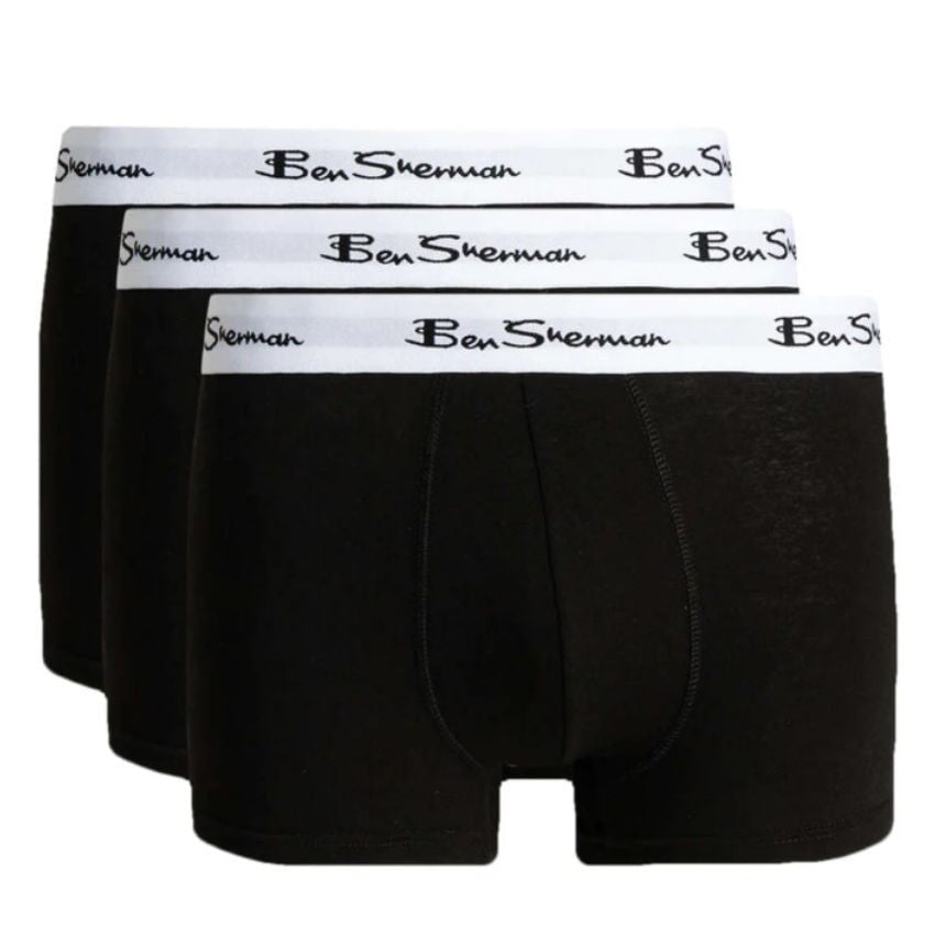Ben Sherman Men's Bron 3-Pack Boxer Shorts -Sweat Zone DZ