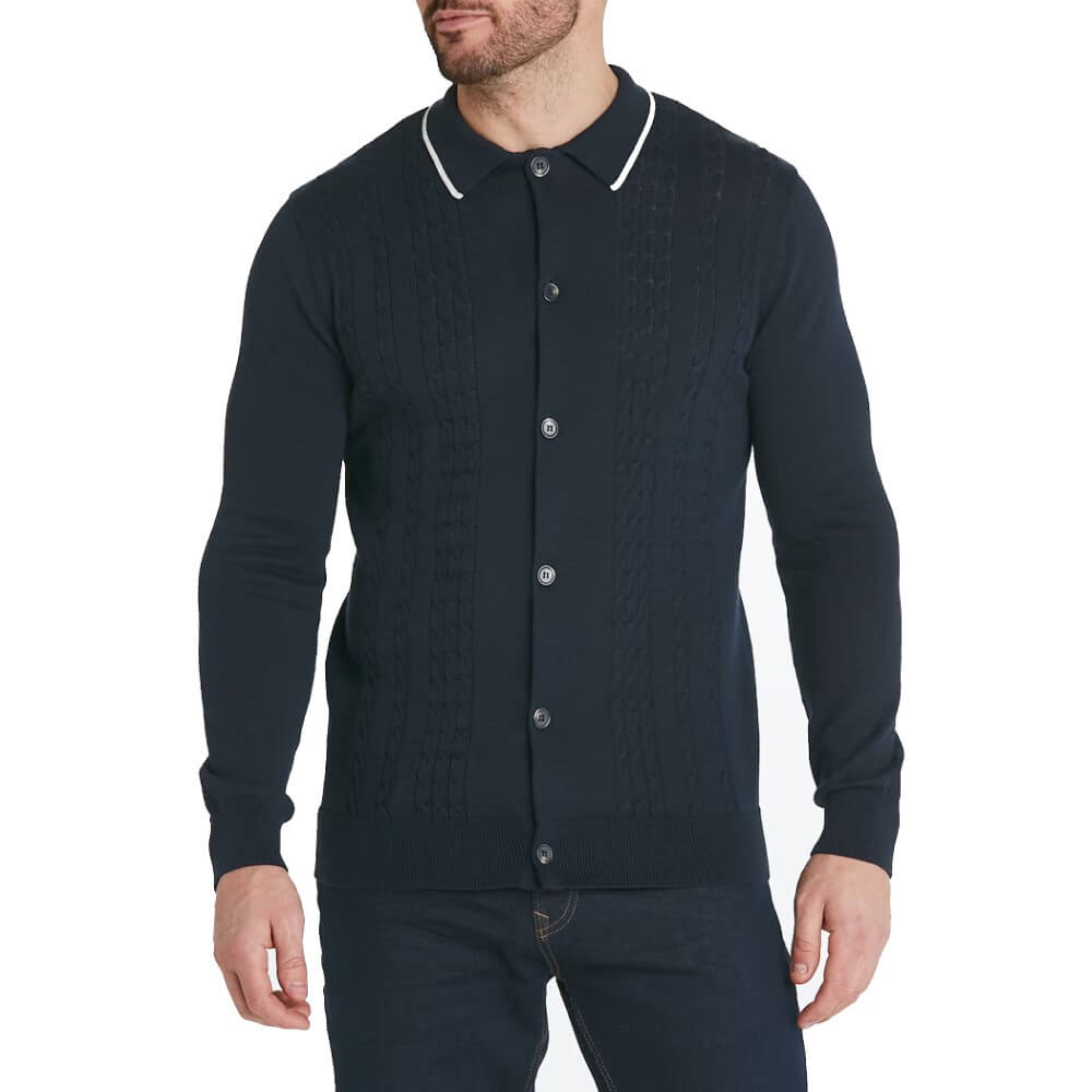Easy Cable Knit Shirt -Sweat Zone DZ