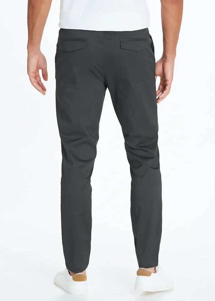 Easy Elasticated Tapered Trousers -Sweat Zone DZ