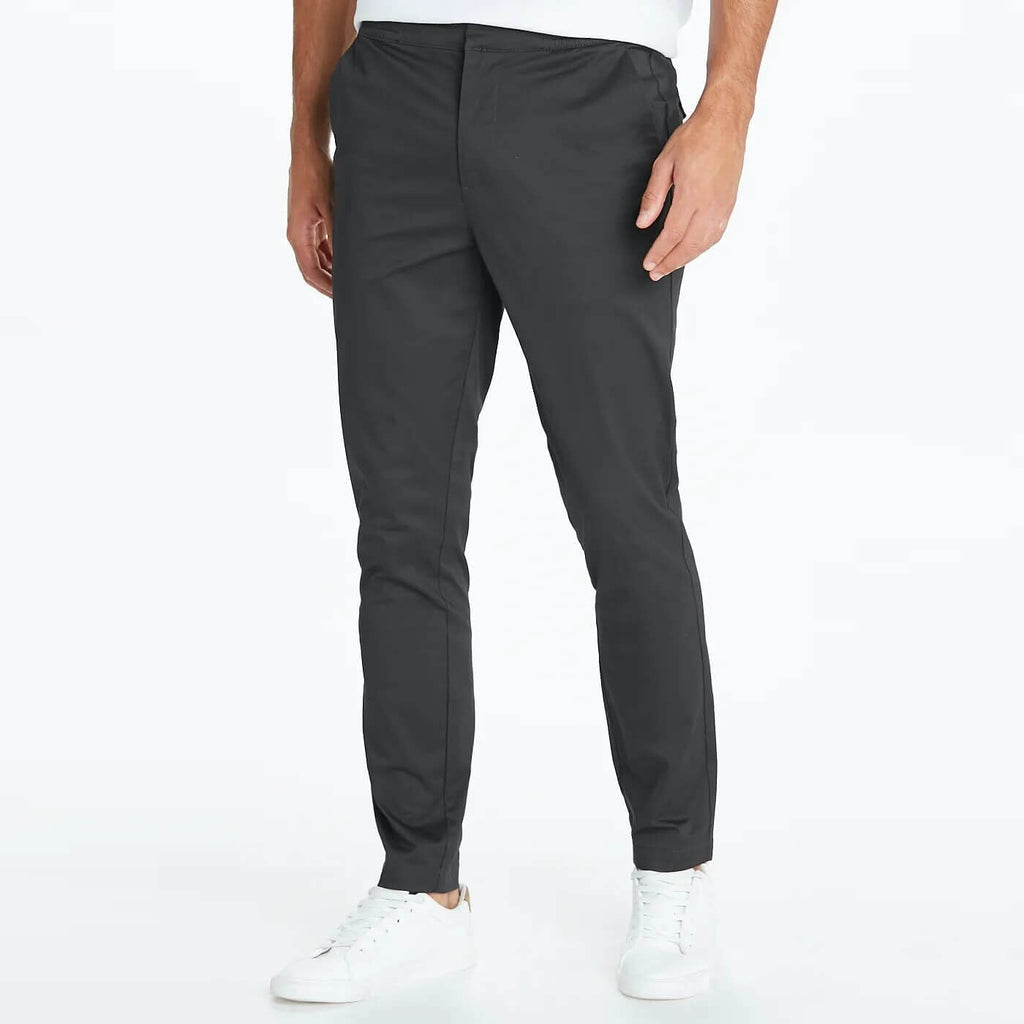 Easy Elasticated Tapered Trousers -Sweat Zone DZ