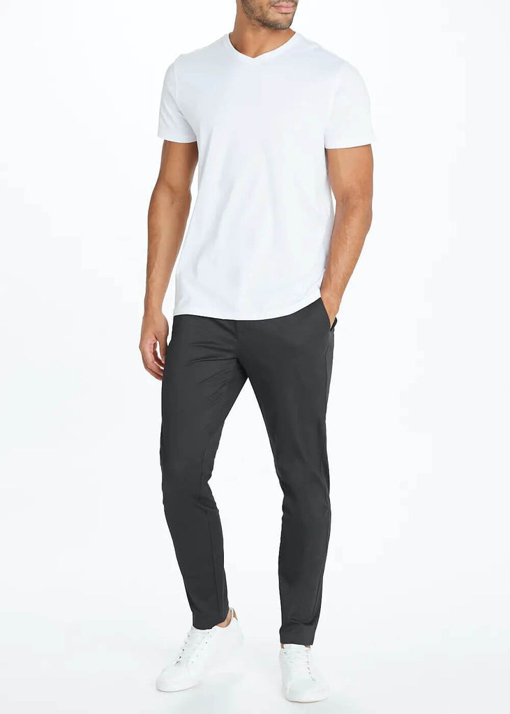 Easy Elasticated Tapered Trousers -Sweat Zone DZ