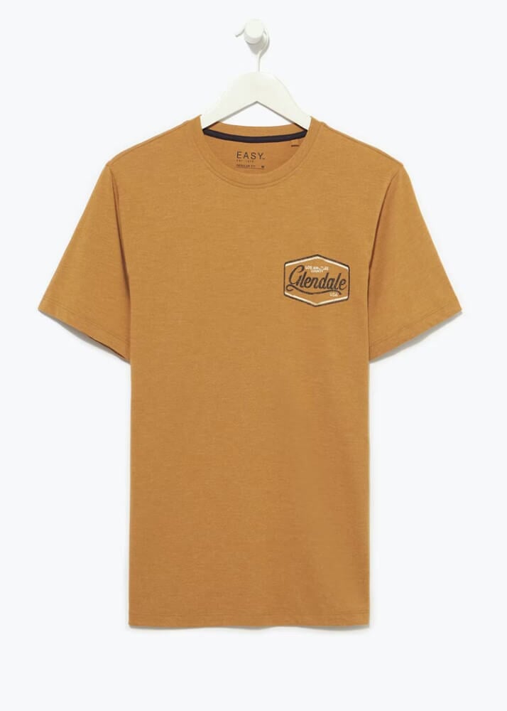Easy Glendale Slogan T-Shirt -Sweat Zone DZ