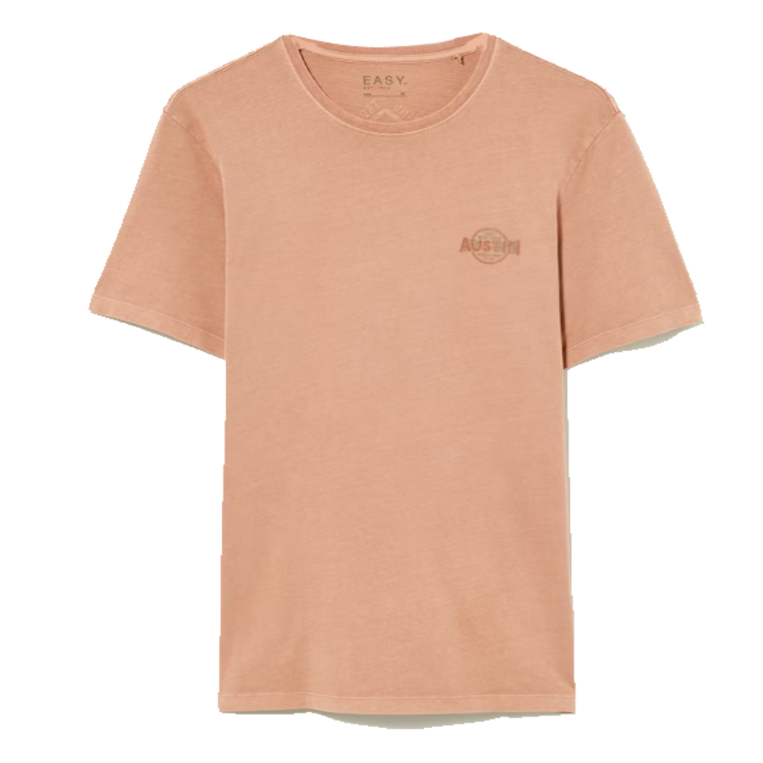Easy Men's Austin Print T-Shirt -Sweat Zone DZ