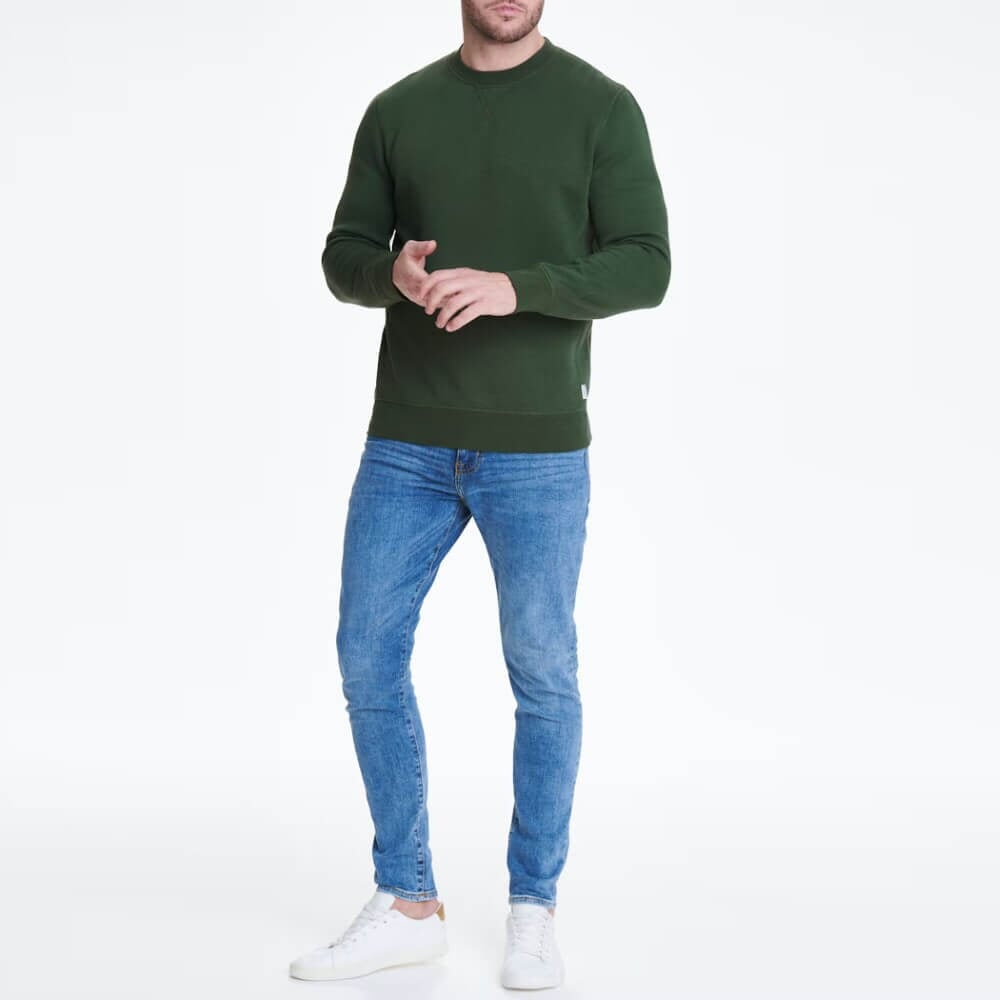 Easy Men's Essential Crew Neck Sweatshirt -Sweat Zone DZ
