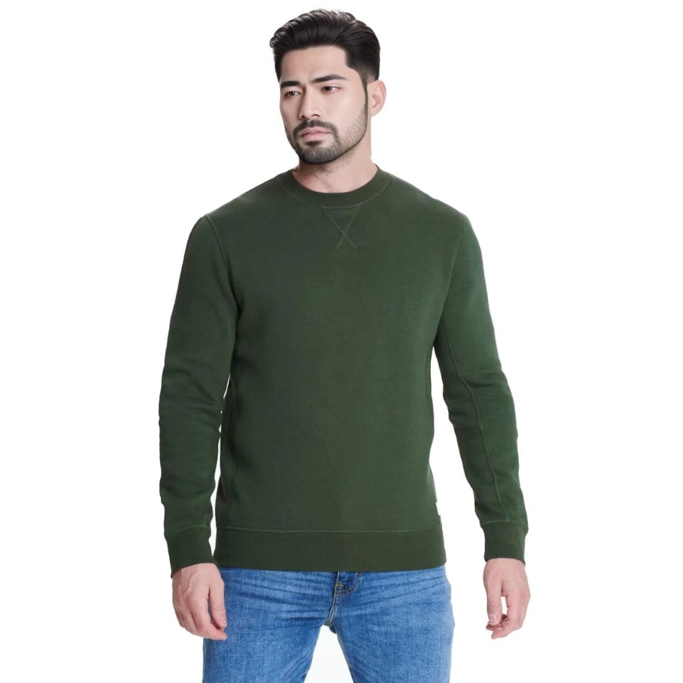 Easy Men's Essential Crew Neck Sweatshirt -Sweat Zone DZ