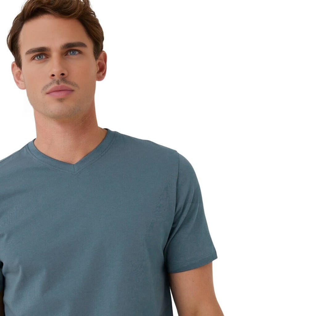 Easy Men's Essential Crew Neck T-Shirt -Sweat Zone DZ
