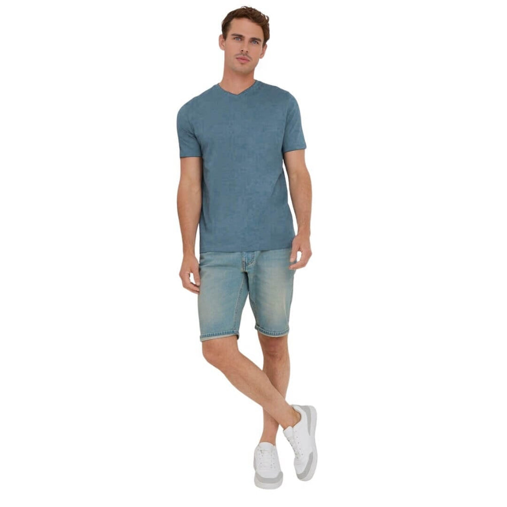 Easy Men's Essential Crew Neck T-Shirt -Sweat Zone DZ