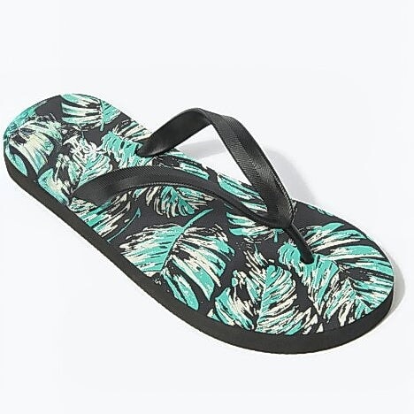 Easy Men's Floral Flip Flops -Sweat Zone DZ