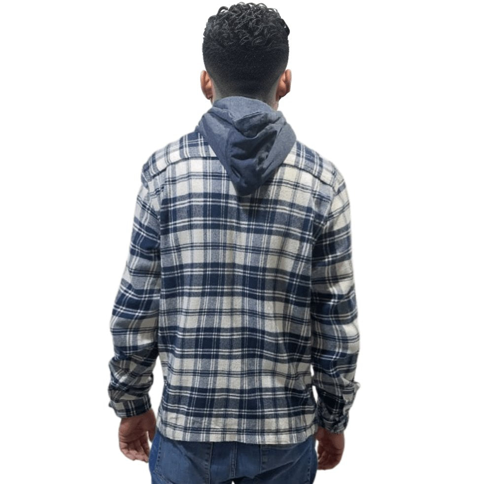 Easy Men's Long Sleeve Hoodie Shirt -Sweat Zone DZ