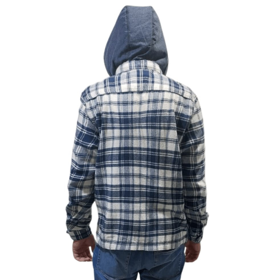 Easy Men's Long Sleeve Hoodie Shirt -Sweat Zone DZ