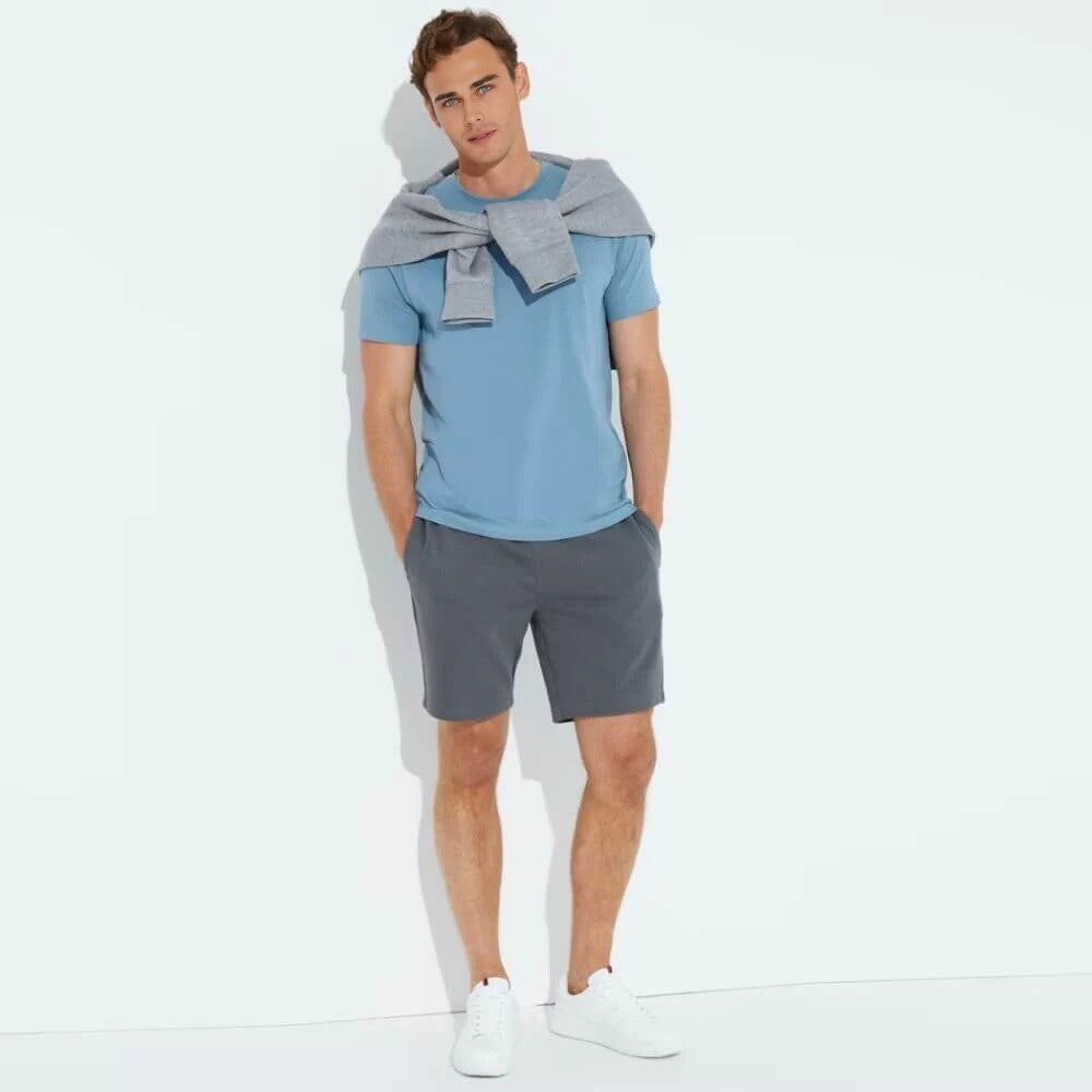 Easy Men's Multipack Crew Neck T-Shirts (3 Pack) -Sweat Zone DZ