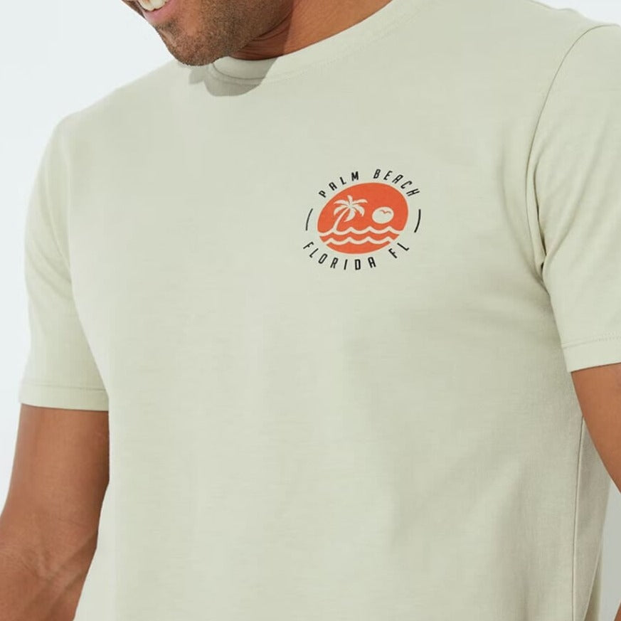 Easy Men's Palm Beach T-Shirt -Sweat Zone DZ