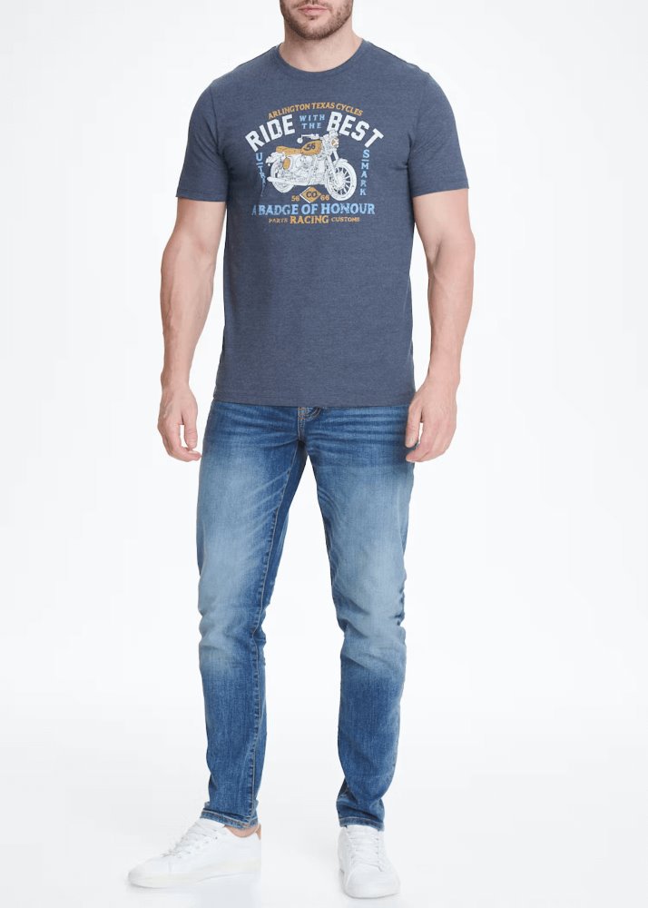 Easy Men's Ride With The Best T-Shirt -Sweat Zone DZ