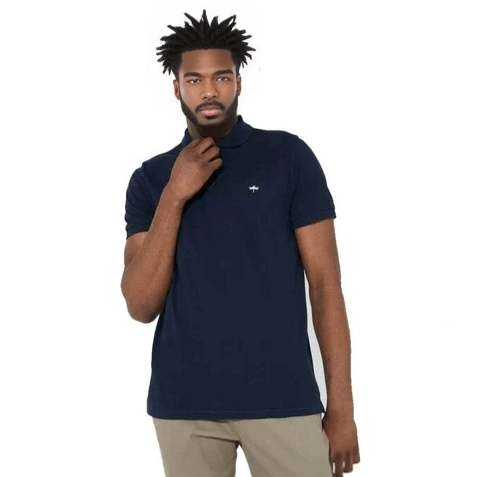 Easy Men's Solid Cotton Polo Shirt -Sweat Zone DZ