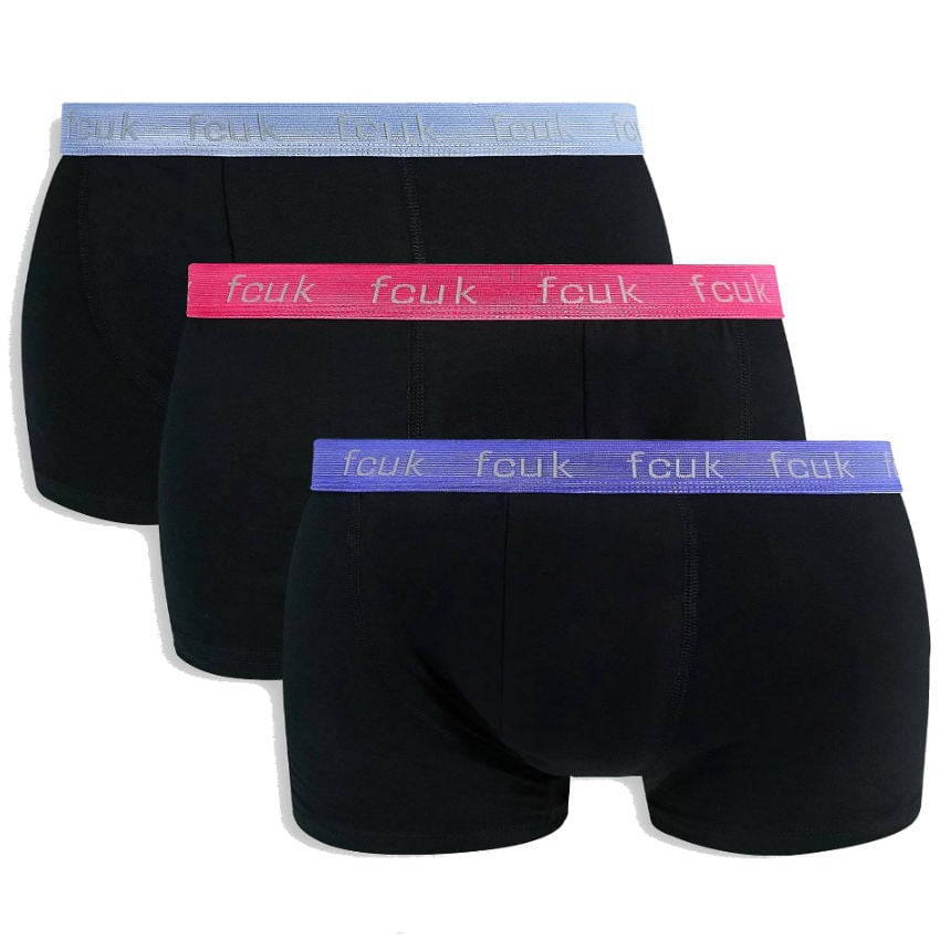 French Connection Men's 3-Pack Boxer Shorts -Sweat Zone DZ