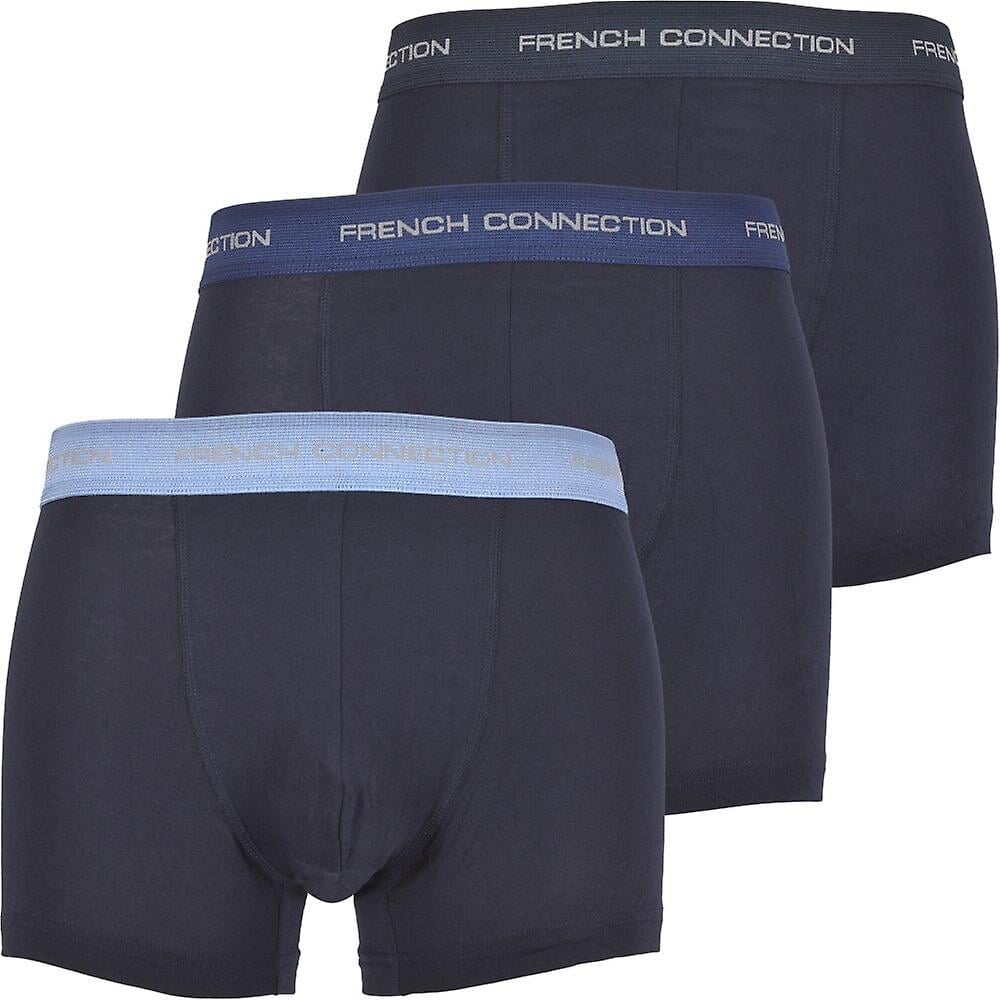 French Connection Men's 3-Pack Boxer Shorts -Sweat Zone DZ