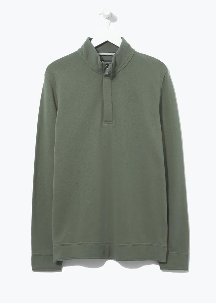 Lincoln 1/4 Zip Funnel Neck Sweatshirt -Sweat Zone DZ