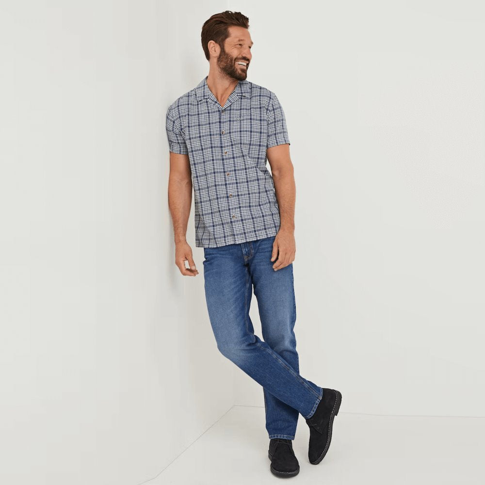Lincoln Check Short Sleeve Shirt -Sweat Zone DZ