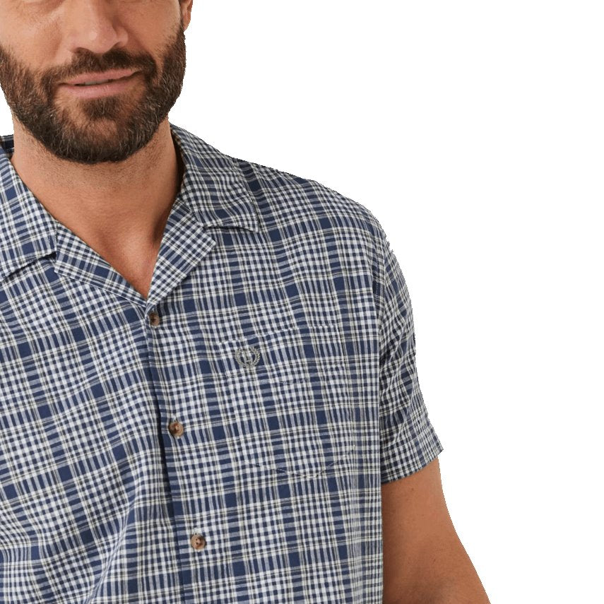 Lincoln Check Short Sleeve Shirt -Sweat Zone DZ
