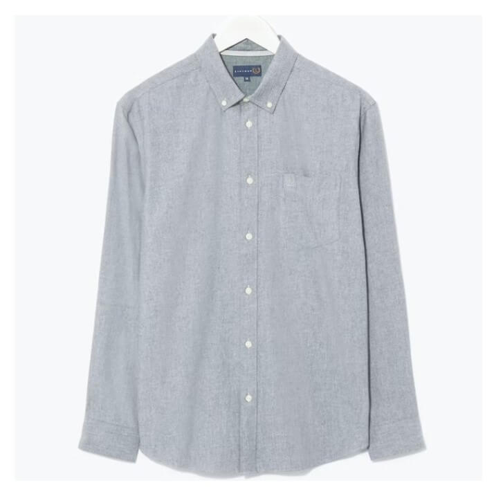 Lincoln Long Sleeve Cotton Twill Shirt -Sweat Zone DZ