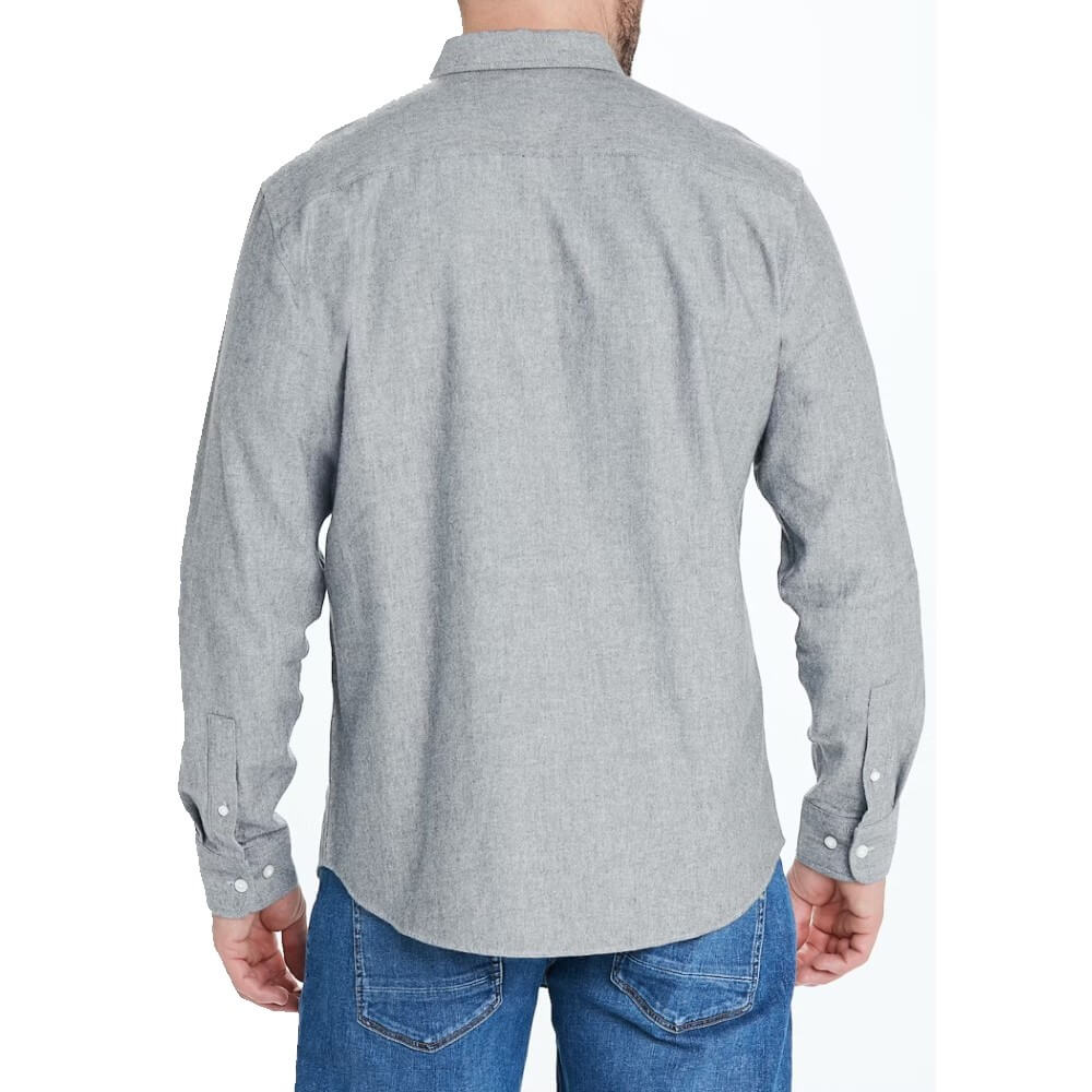 Lincoln Long Sleeve Cotton Twill Shirt -Sweat Zone DZ