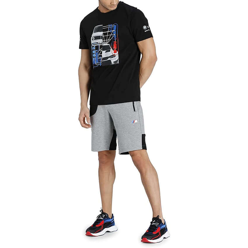 Puma Men's BMW M Motorsport Sweat Shorts -Sweat Zone DZ