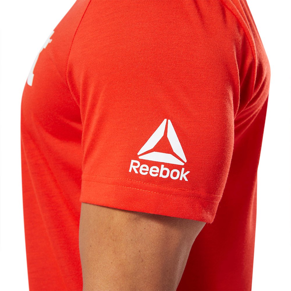 Pour Hommes Reebok Crossfit Polyester Mélange T-Shirt - BR0277