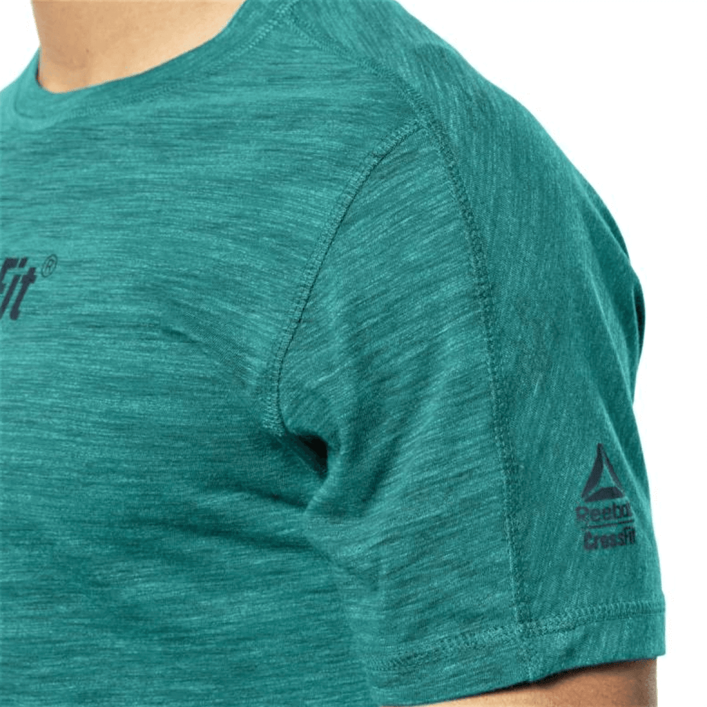 Reebok Classic Men's Marble Melange Crossfit T-Shirt -Sweat Zone DZ