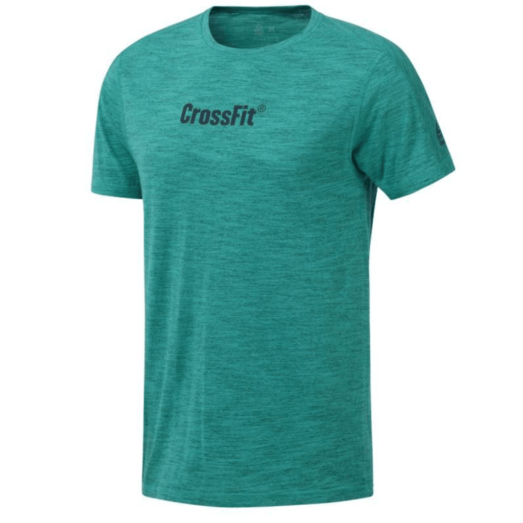 Reebok Classic Men's Marble Melange Crossfit T-Shirt -Sweat Zone DZ