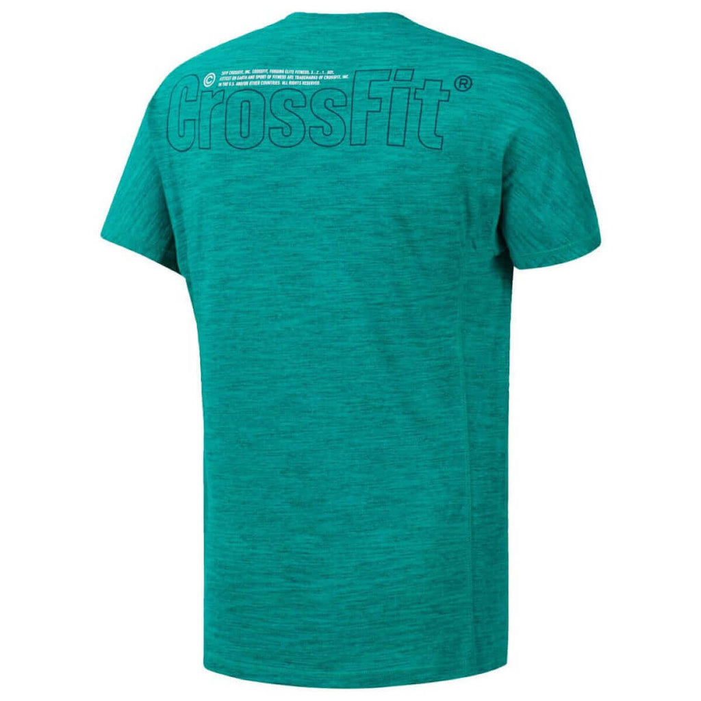 Reebok Classic Men's Marble Melange Crossfit T-Shirt -Sweat Zone DZ