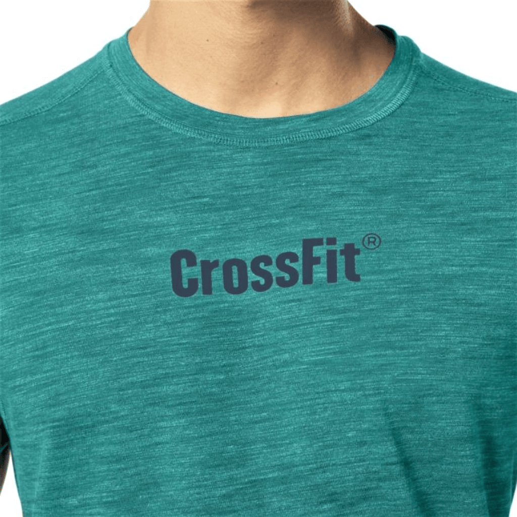 Reebok Classic Men's Marble Melange Crossfit T-Shirt -Sweat Zone DZ