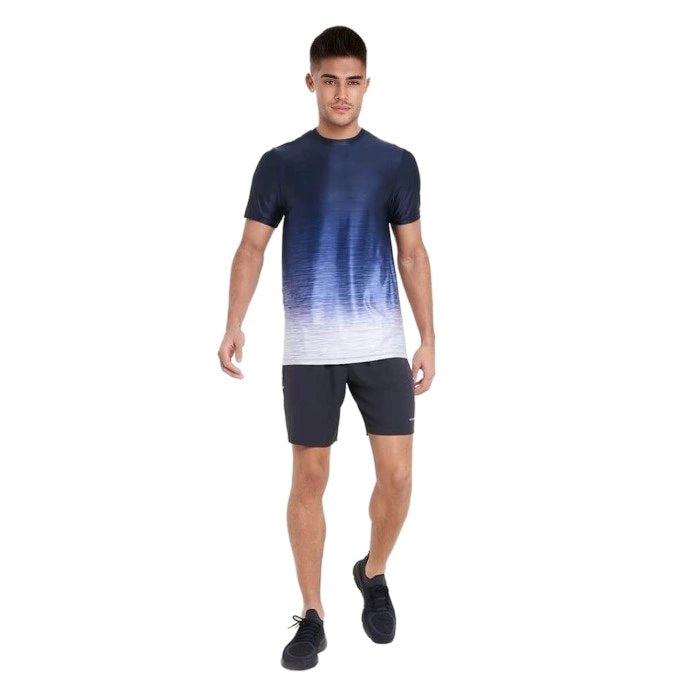 Souluxe Men's Ombre Gym T-Shirt -Sweat Zone DZ