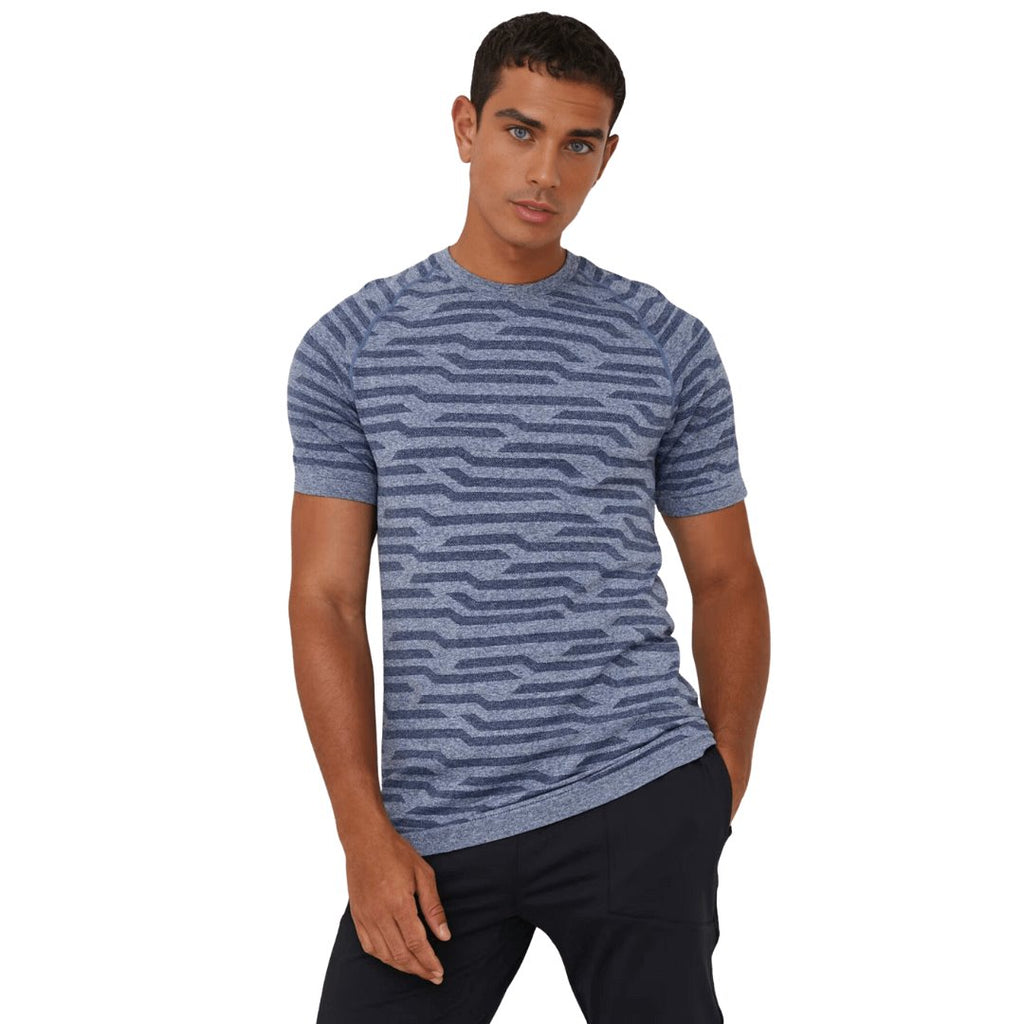 Souluxe Men's Seamless Cloud Line T-Shirt -Sweat Zone DZ