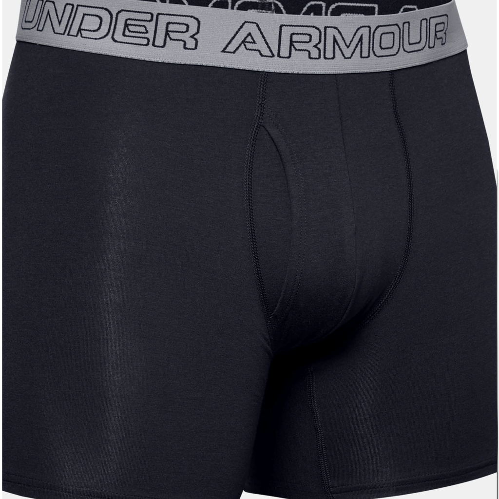 Under Armour Men's Charged Cotton Stretch 15 Cm Boxerjock (Pack De 3) -Sweat Zone DZ