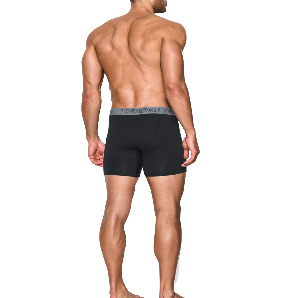 Under Armour Men's Charged Cotton Stretch 15 Cm Boxerjock (Pack De 3) -Sweat Zone DZ