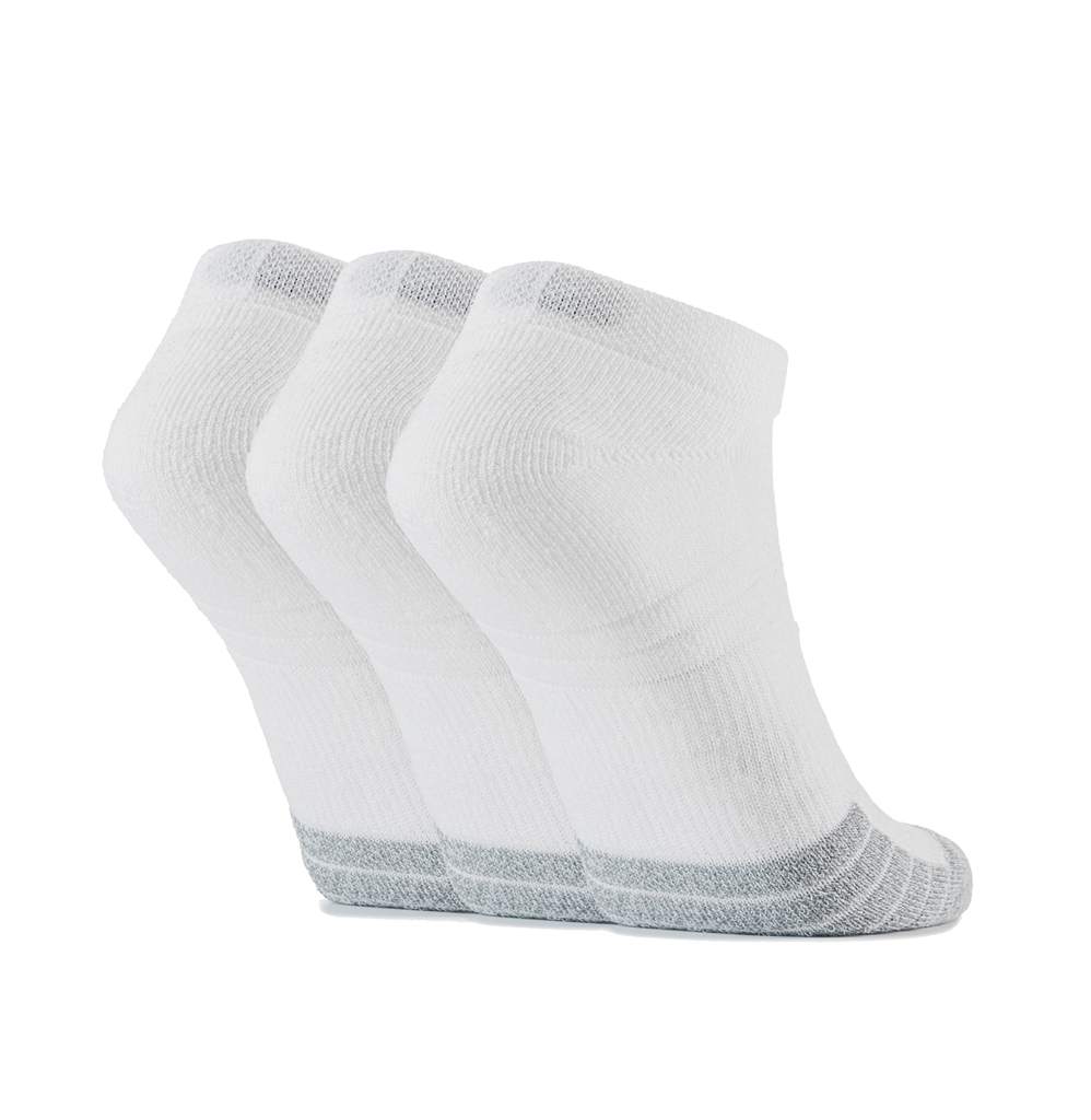 Under Armour Men's Heatgear No Show Socks (3-Pack) -Sweat Zone DZ