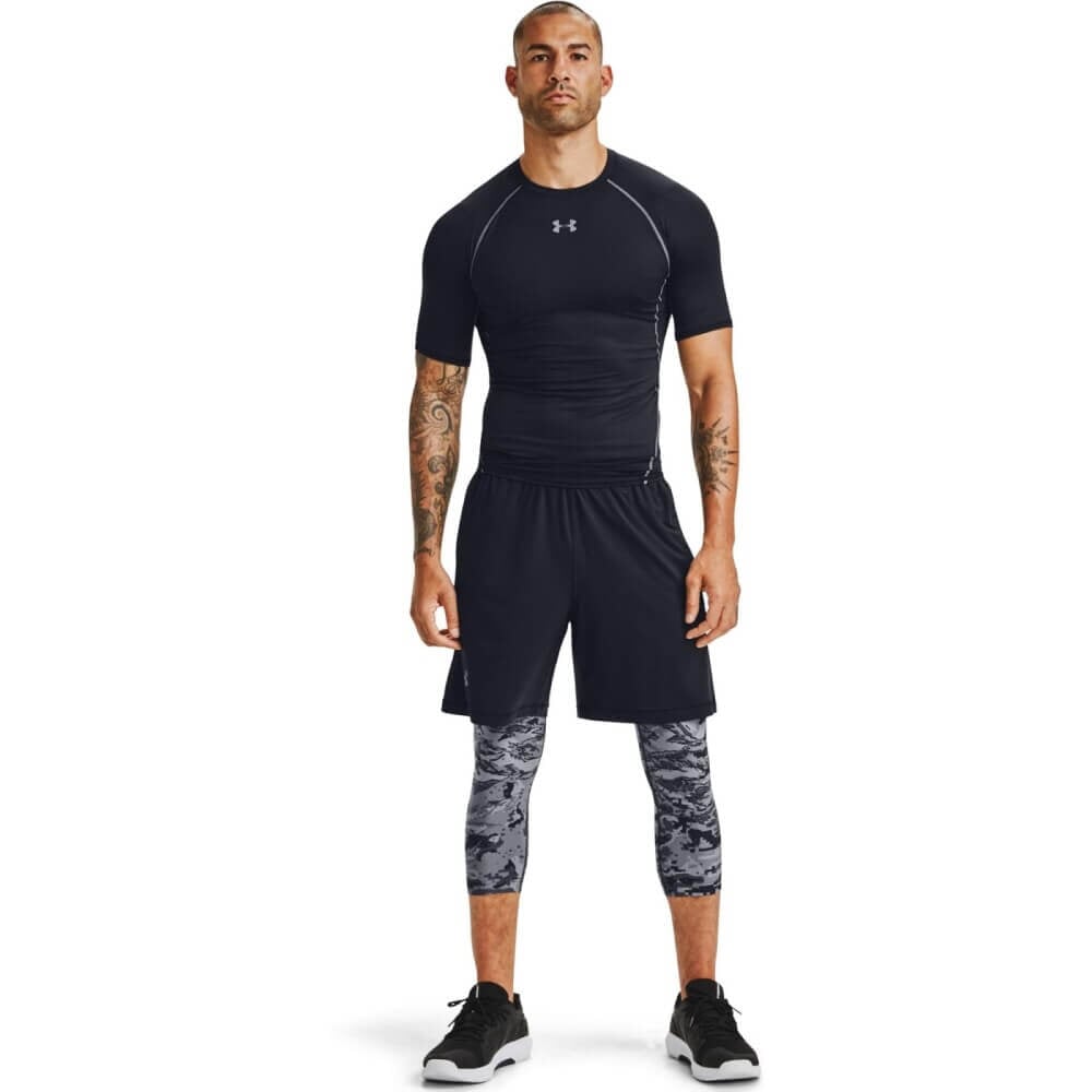 Under Armour Men's Legging 3/4 HeatGear imprimé -Sweat Zone DZ