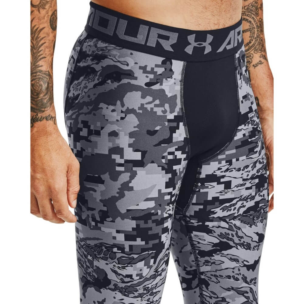 Under Armour Men's Legging 3/4 HeatGear imprimé -Sweat Zone DZ