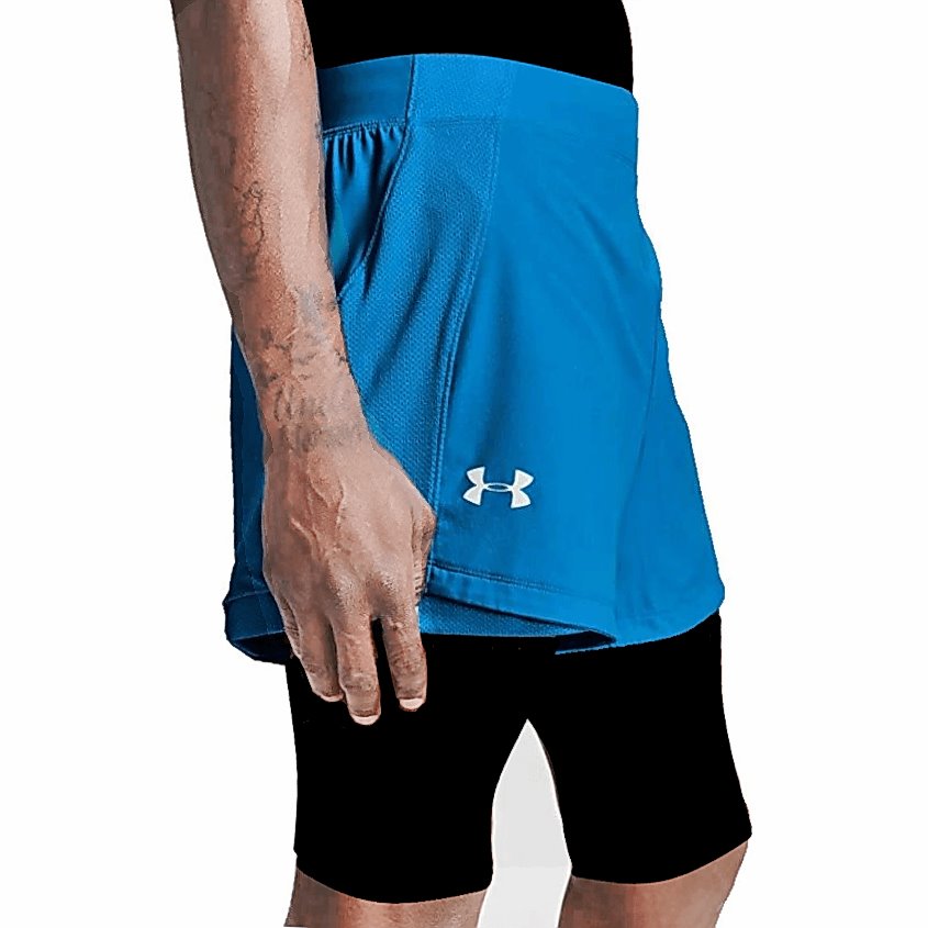 Under Armour Men's Qualifier Speedpocket Shorts -Sweat Zone DZ