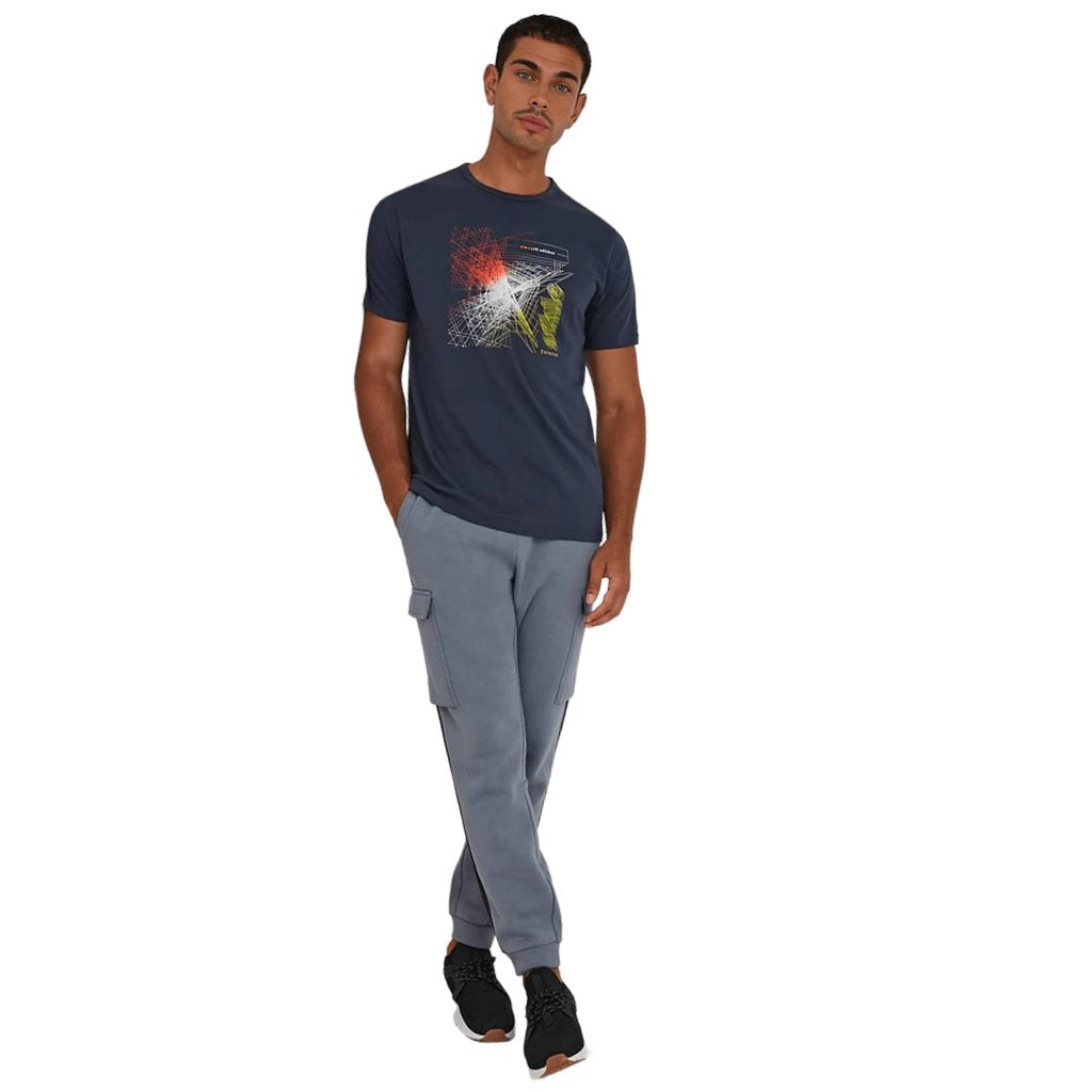 US Athletic Men's Graphic T-Shirt -Sweat Zone DZ