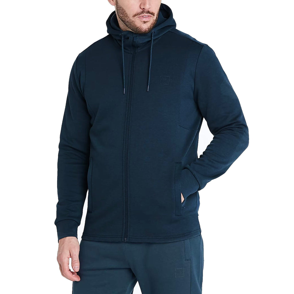 US Athletic Pique Zip Up Hoodie -Sweat Zone DZ