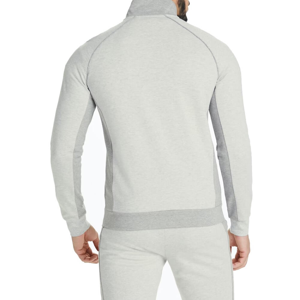 US Athletics Cut & Sew Zip Up Sweatshirt -Sweat Zone DZ