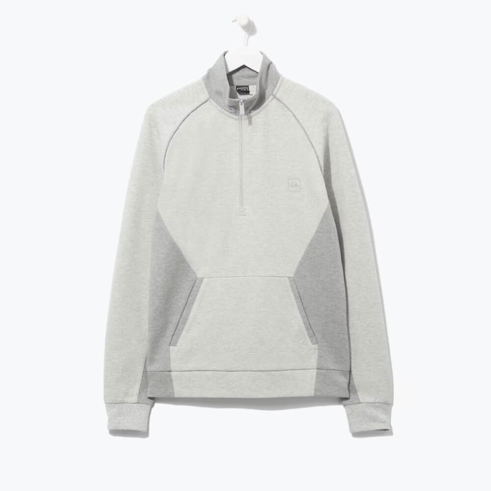 US Athletics Cut & Sew Zip Up Sweatshirt -Sweat Zone DZ