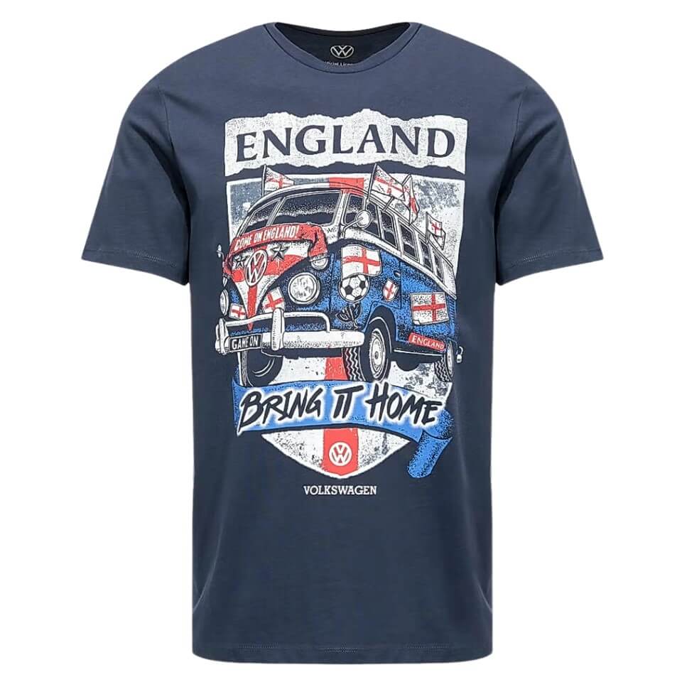 Volkswagen Men's VW England T-Shirt -Sweat Zone DZ